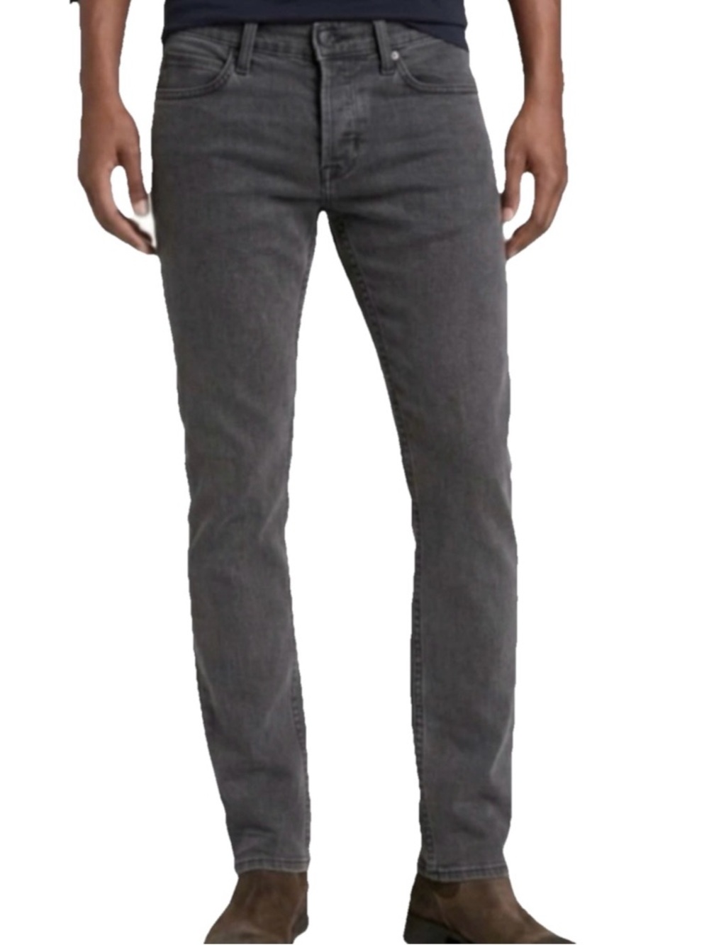 Hudson The Barrow Skinny Men's Gray Cotton Jeans Size 30